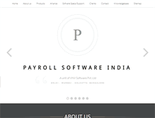 Tablet Screenshot of payrollsoftwareindia.info